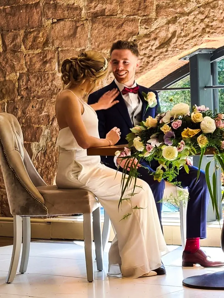 Al Fresco Wedding at Allerton Manor Liverpool - Gemma and Joe April 2021 Al Fresco Wedding at Allerton Manor Liverpool - Gemma and Joe April 2021